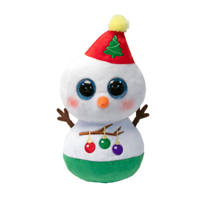 Bobble the Snowman Christmas Beanie Babies