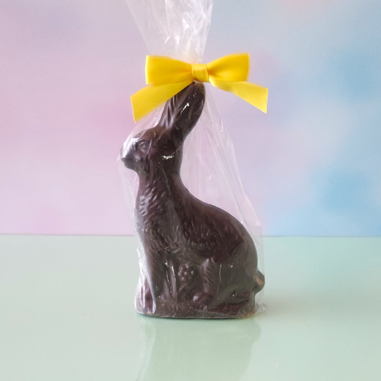 Chocolate 3D Sitting Bunny