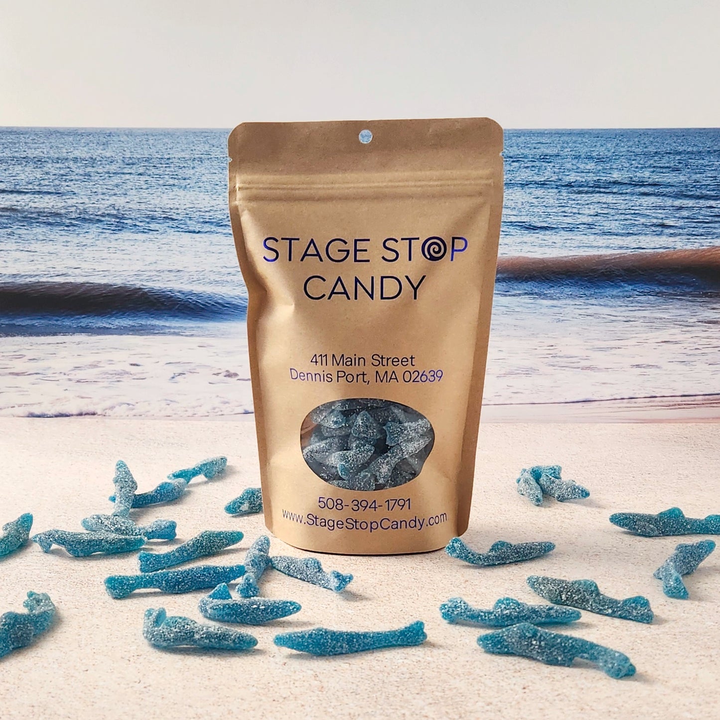 Coastal Chompers - Gummi Sour Sharks