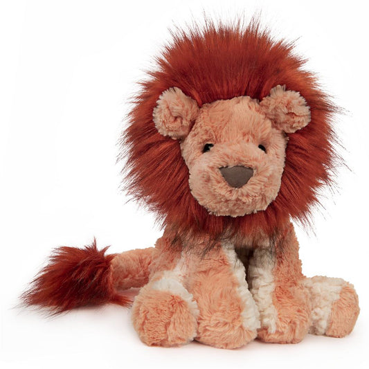 This king of the jungle lion is all ready for snuggles and cuddles. A soft plushed animal made by Gund.