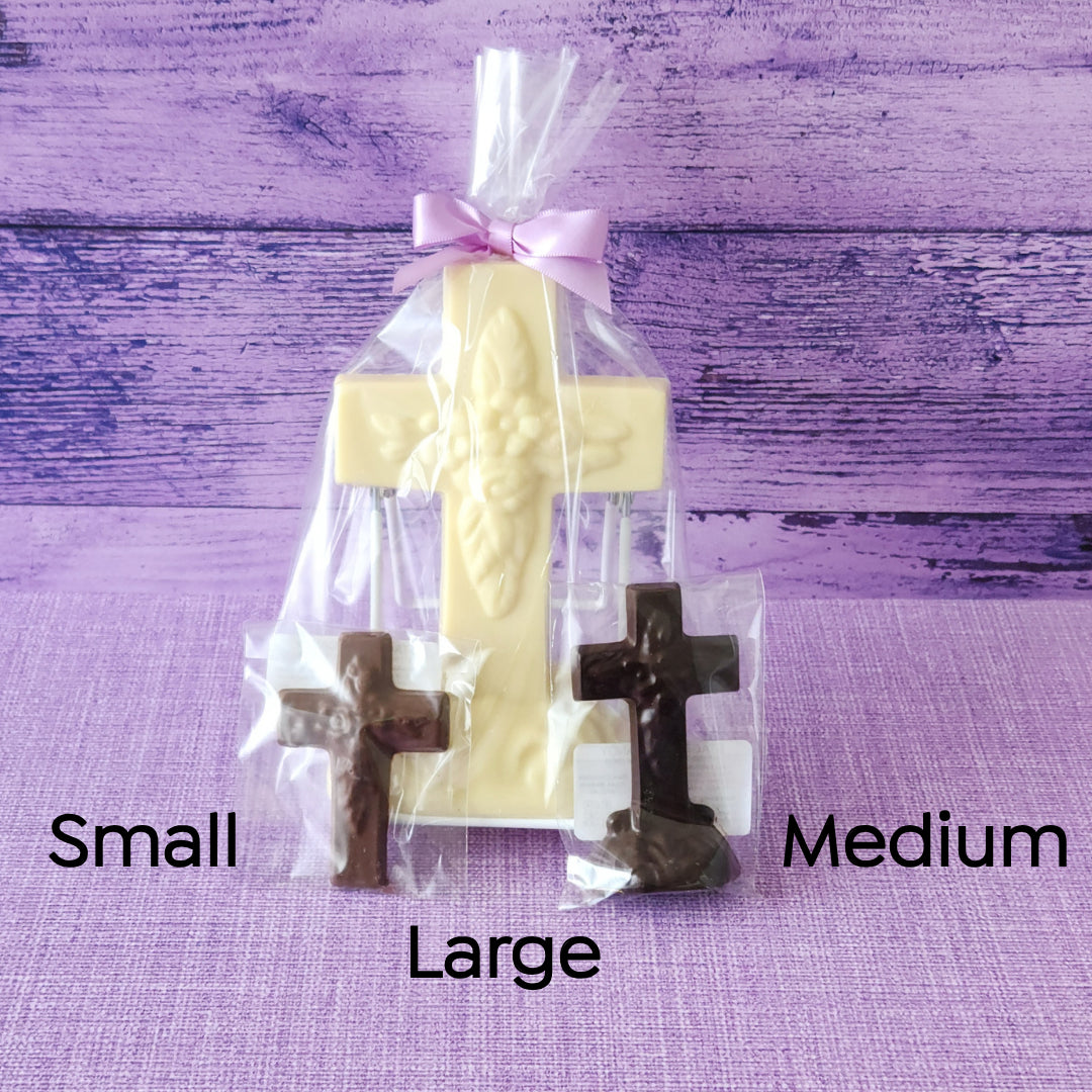 Chocolate cross sizes