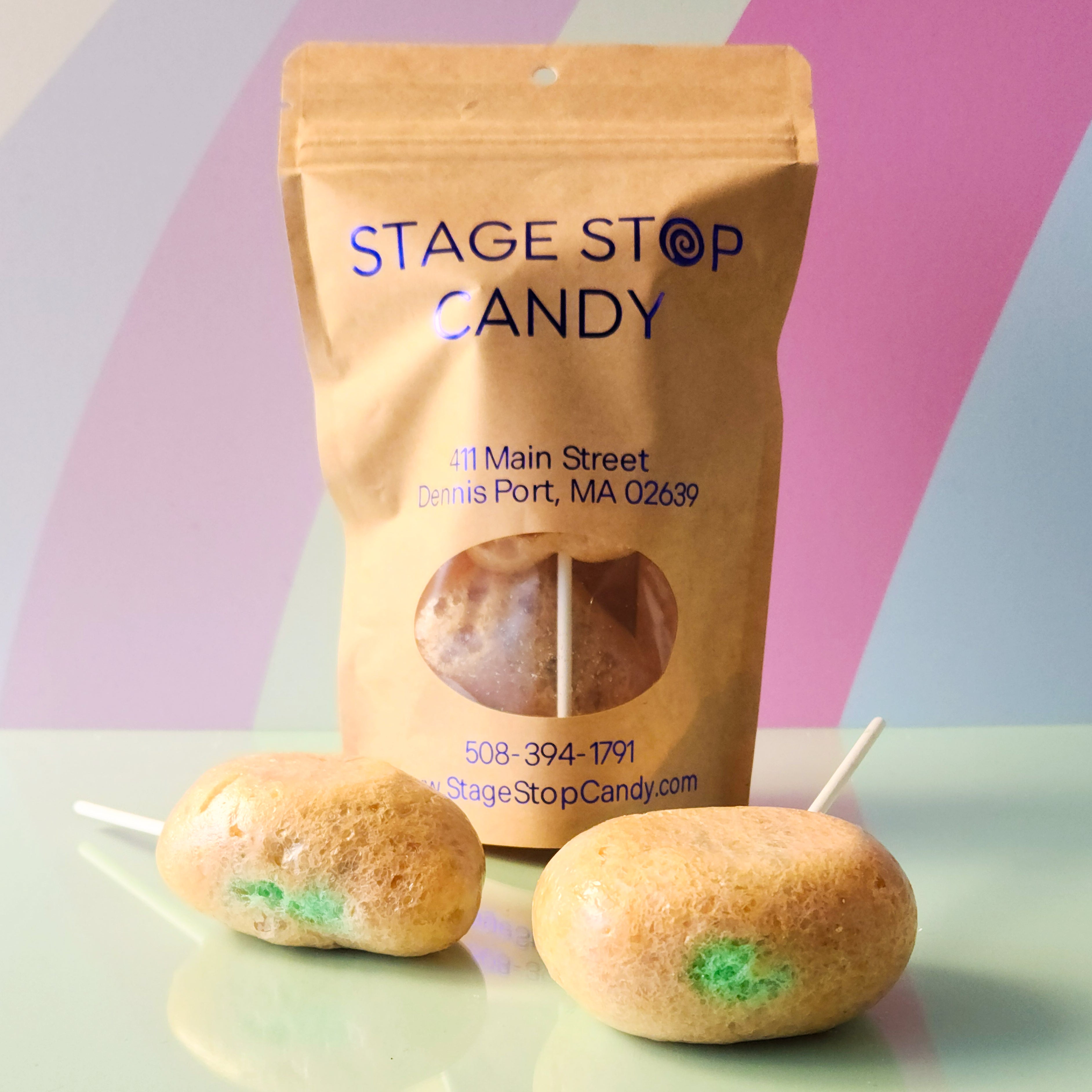 Caramel Apple Puffs Freeze Dried Candy Stage Stop Candy