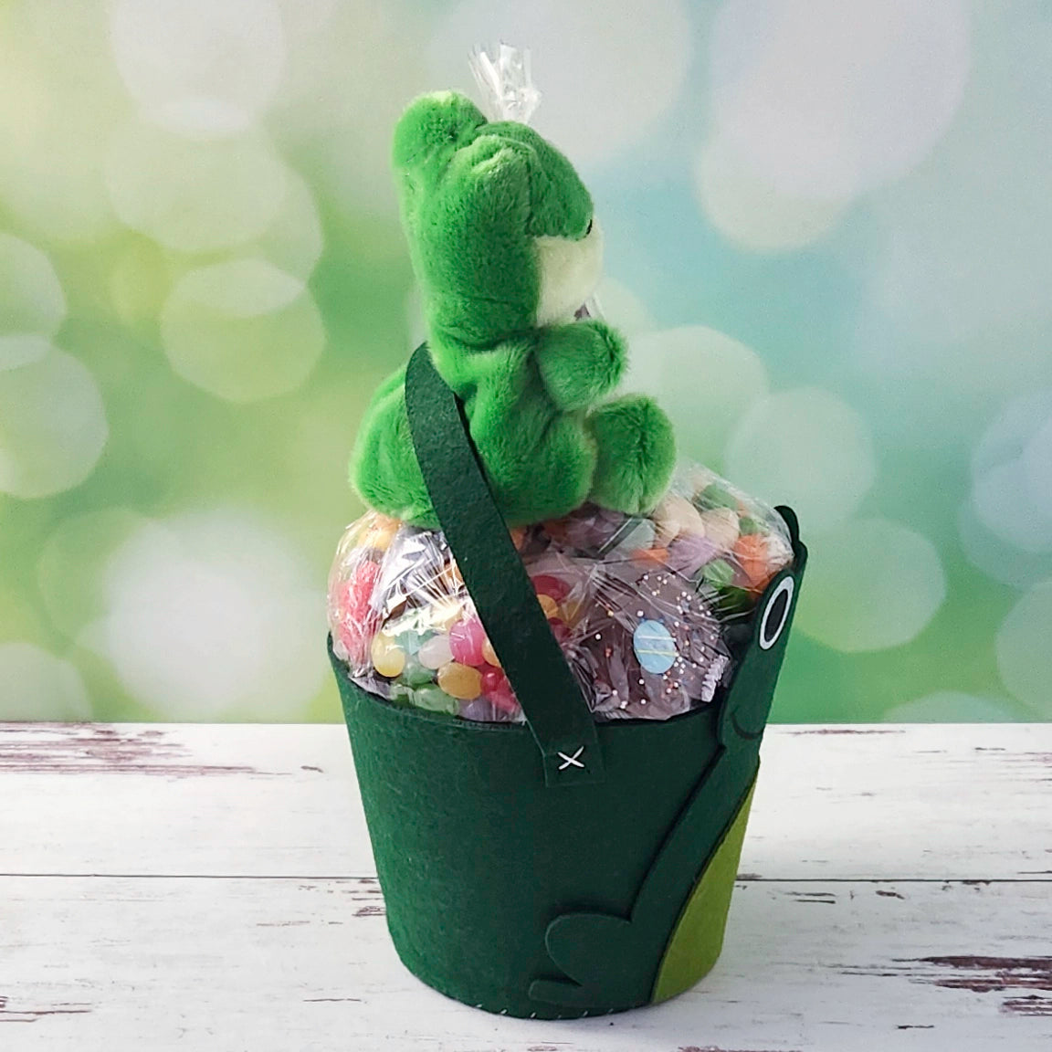 Hoppy Pond Easter Candy Basket