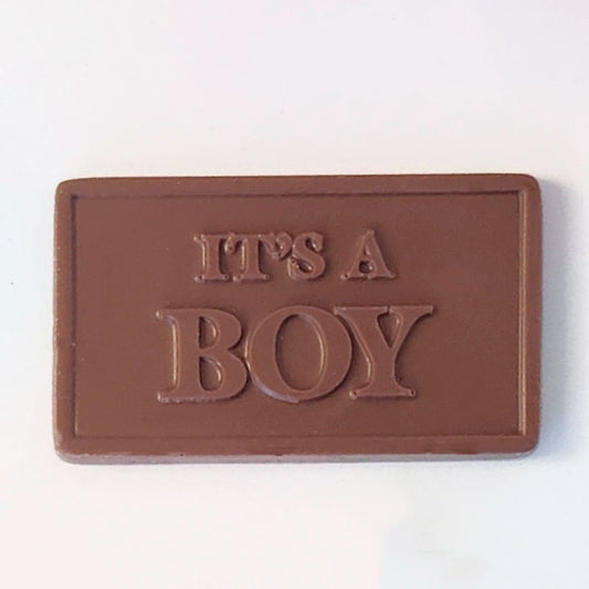 It's a Boy Chocolate Card Baby Shower Gift