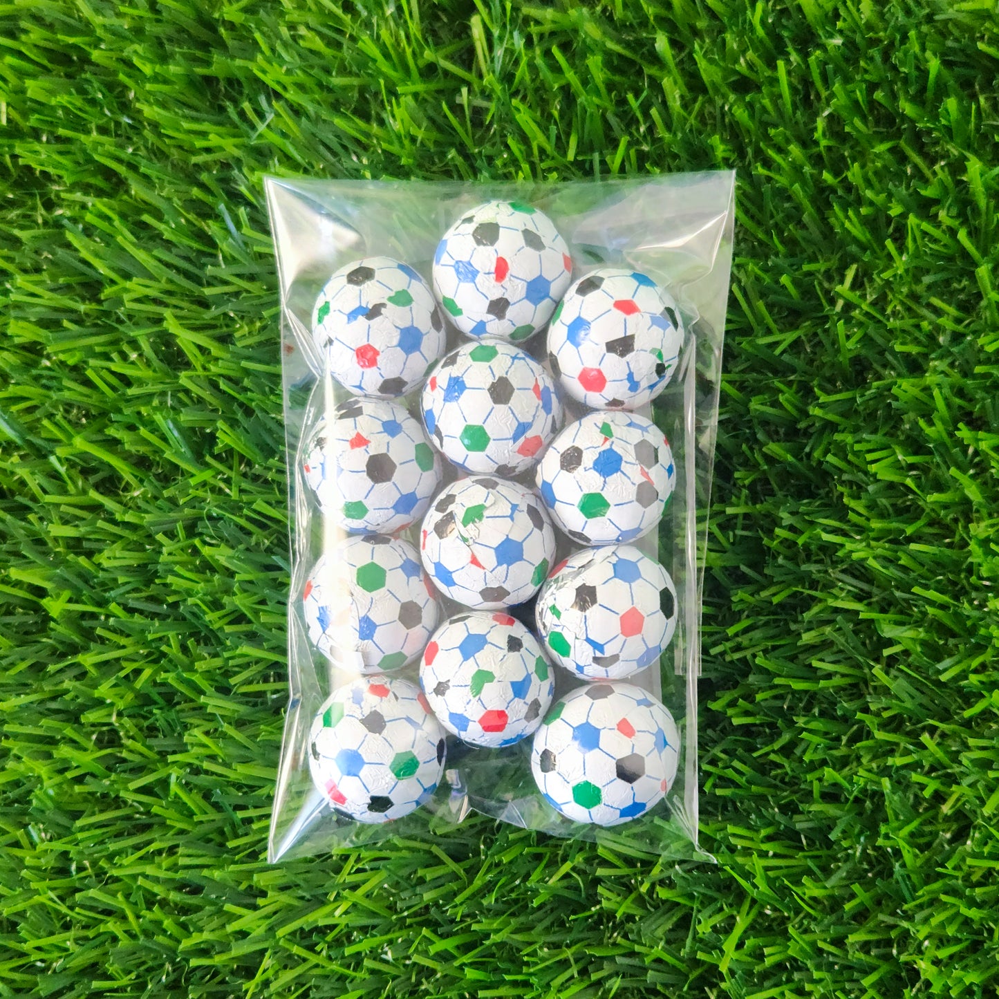 Foiled Milk Chocolate Soccer Balls
