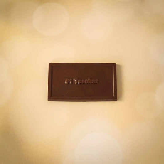 #1 Teacher Chocolate Card Teacher Appreciation