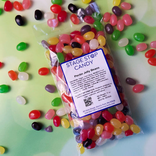 These classic Pectin Fruit Flavored Jelly Beans are a crowd favorite!
11 ounce bag.