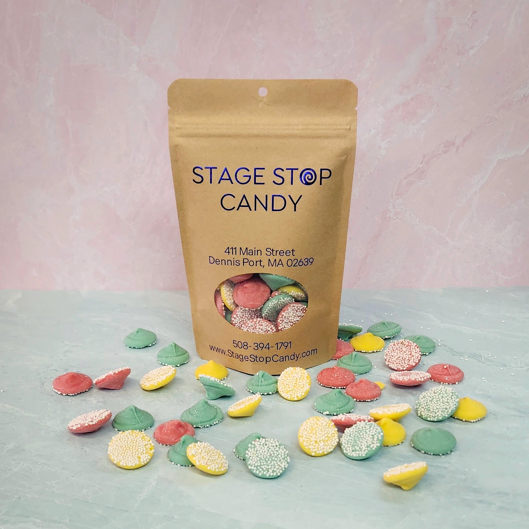 Smooth & Melty Mints: Creamy Chocolate Drops – Stage Stop Candy
