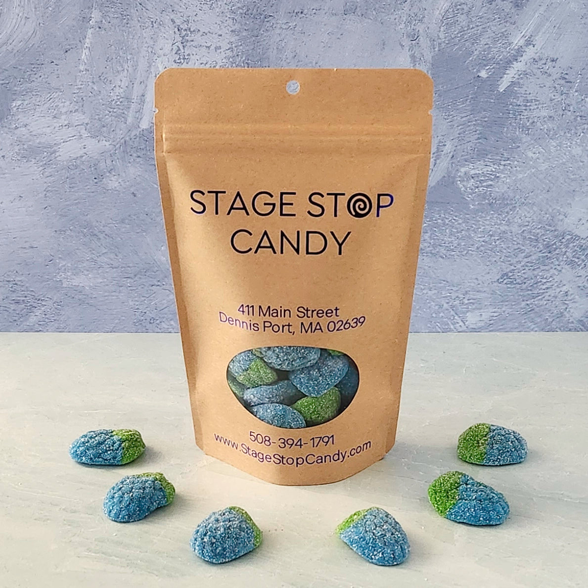 Gummi Sour Wild Raspberries