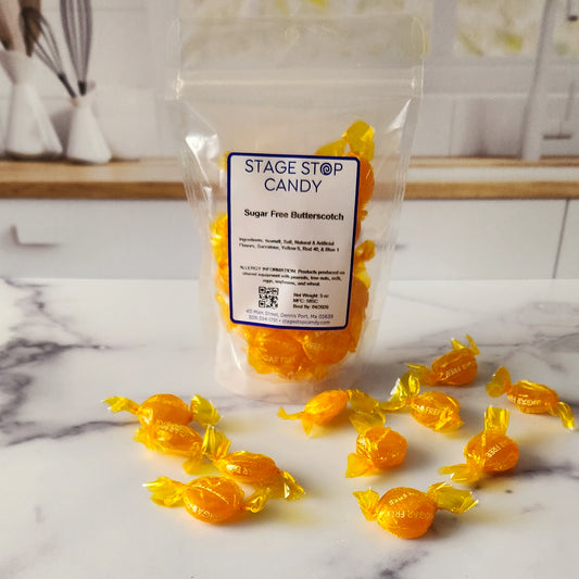 A true delight. These sugar free butterscotch hard candies are sure to please.