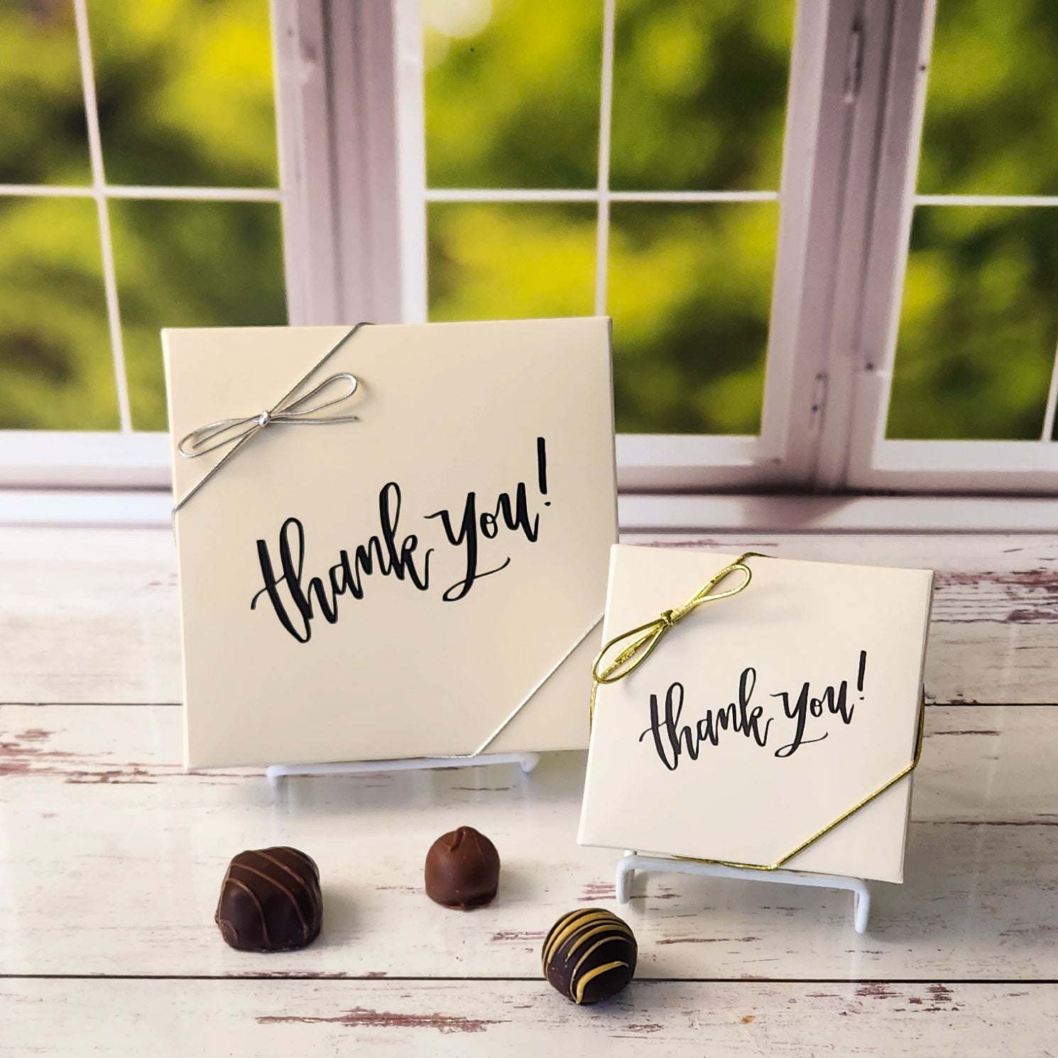 Thank You Script Chocolate Assortment – Stage Stop Candy