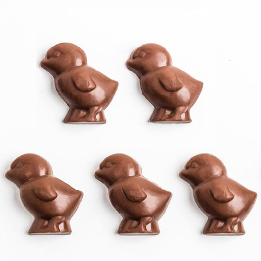 Milk chocolate Easter chicks