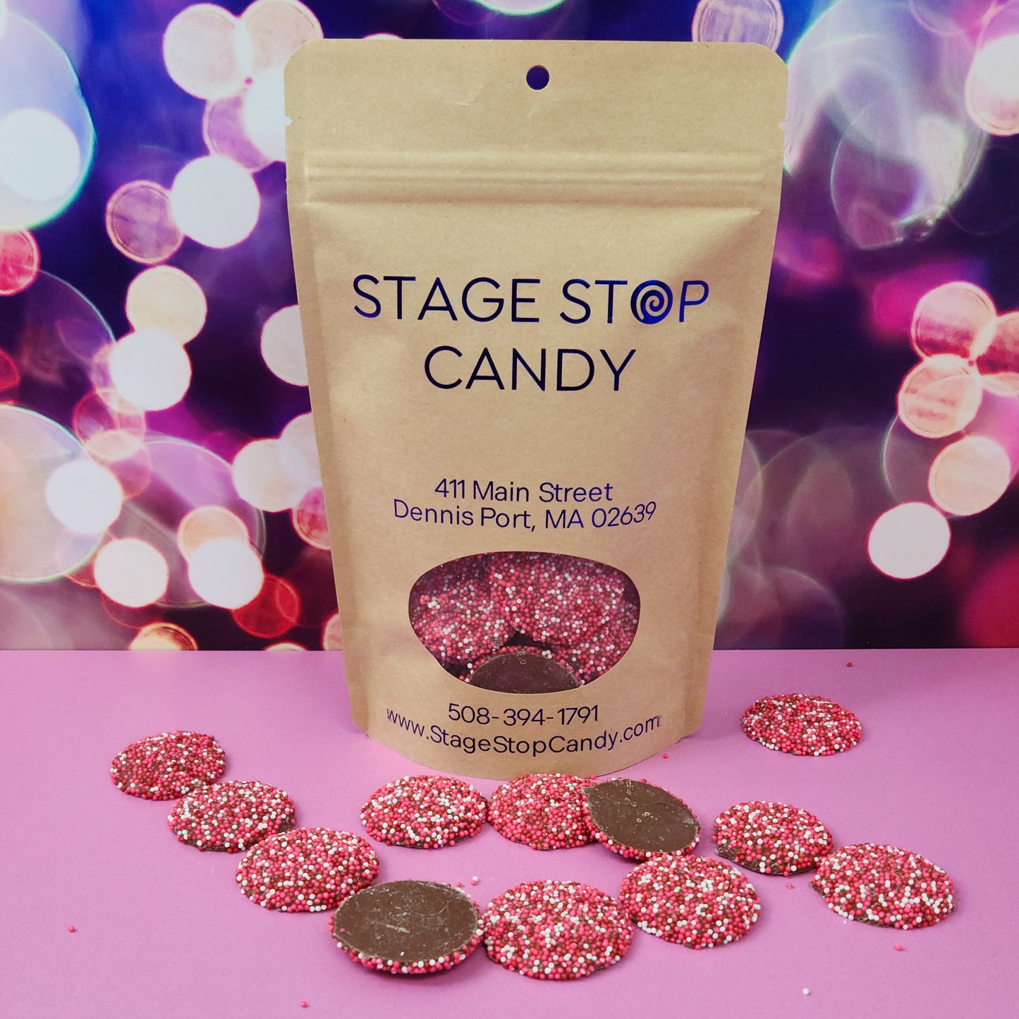 Milk Chocolate Valentine's Day Nonpareils