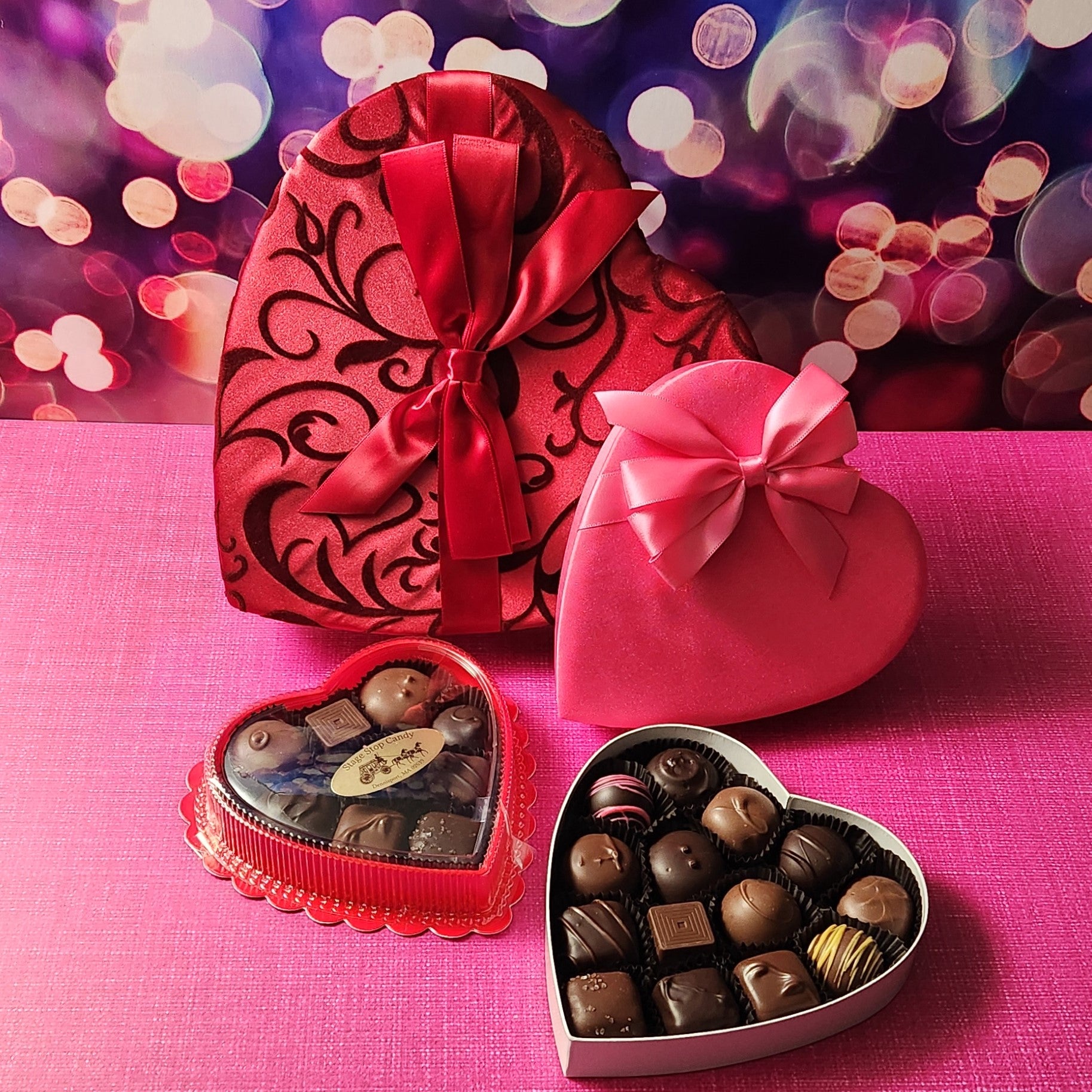 Small Heart Shaped Tins, Candy Container