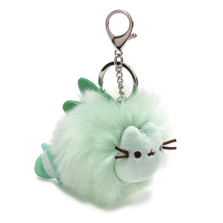 GreenSnooker, Cute Monchichi Rabbit Fur Ball Keychain