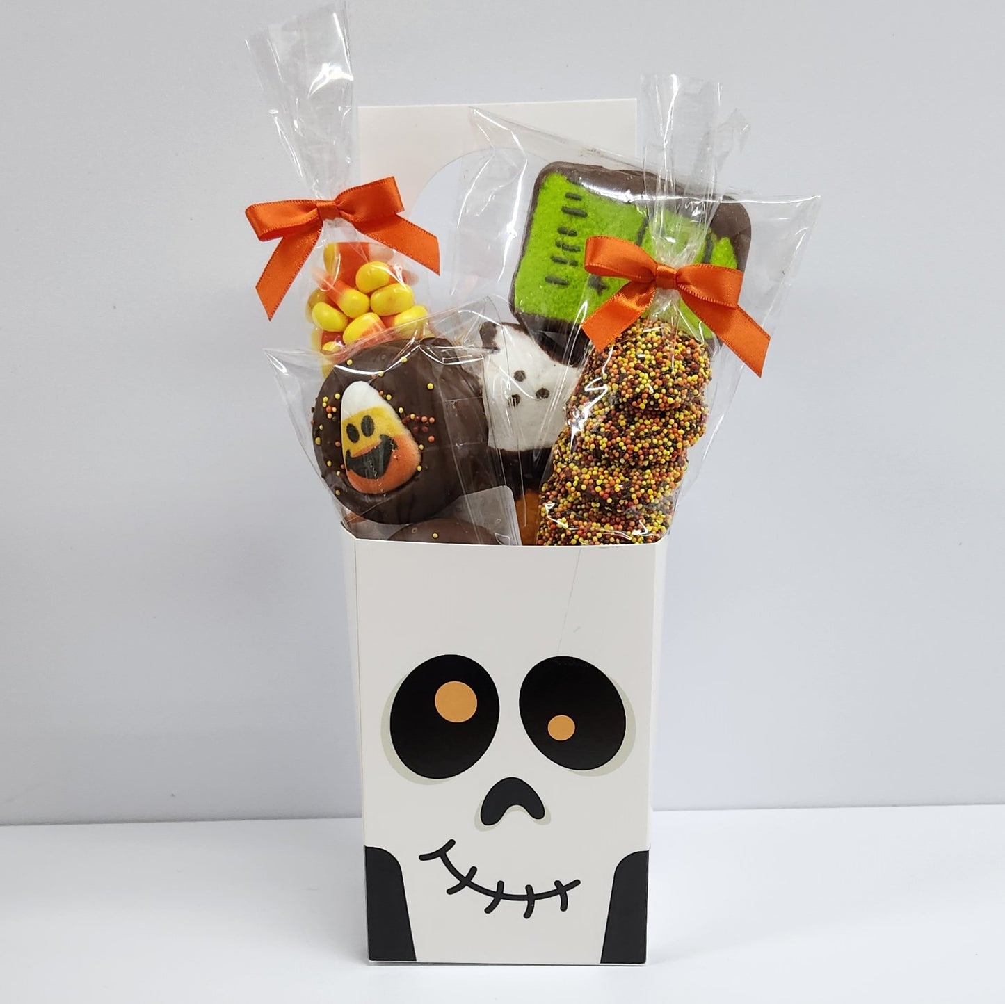 Stage Stop Candy Skull Halloween Door Hanger