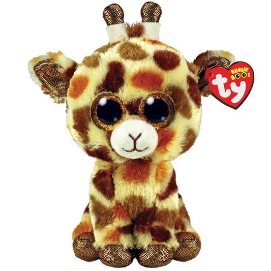 TY Beanie Boos Stilts Tan Spotted Giraffe Stuffed Animal Plush