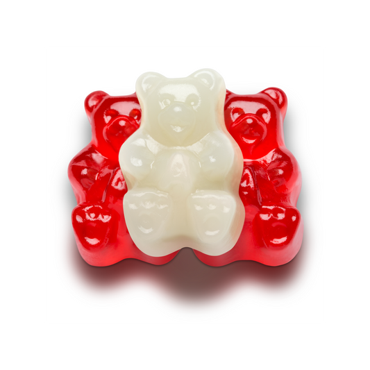 Red and White Valentine's Day Gummy Bears