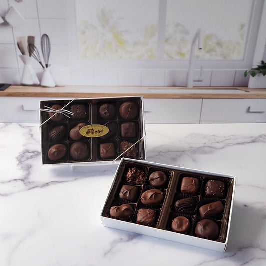 Sugar Free Assorted Chocolate from Stage Stop Candy presented in a box