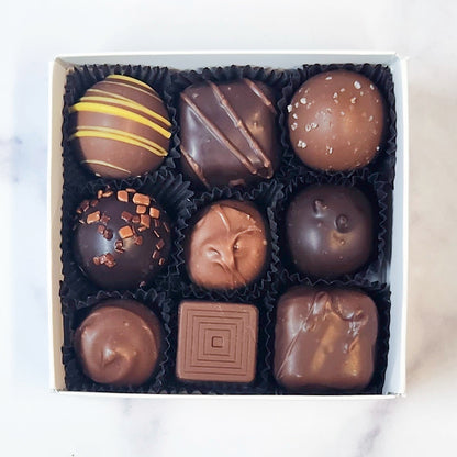 Thank You Themed Box with Popular Assortment