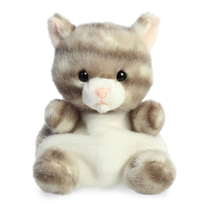 Aurora Palm Pals Silver Kitty 5"