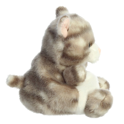 Aurora Palm Pals Silver Kitty 5"
