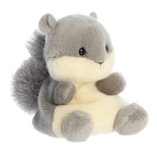 Aurora Palm Pals Gus Grey Squirrel 5"
