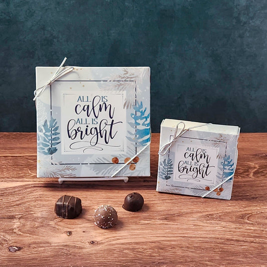 All is Calm, All is Bright Themed Box with Popular Assortment