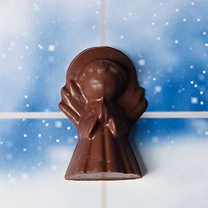 Milk chocolate angel favor