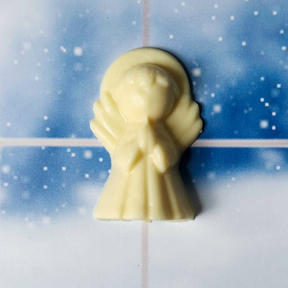 White chocolate angel favor