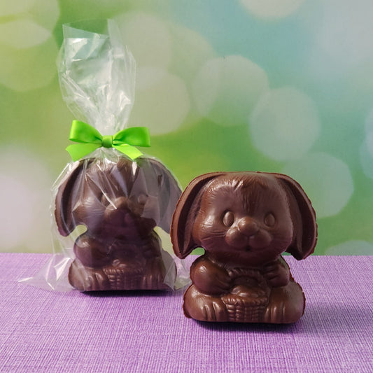 Bella Bunny - Semi solid 3D milk chocolate bunny