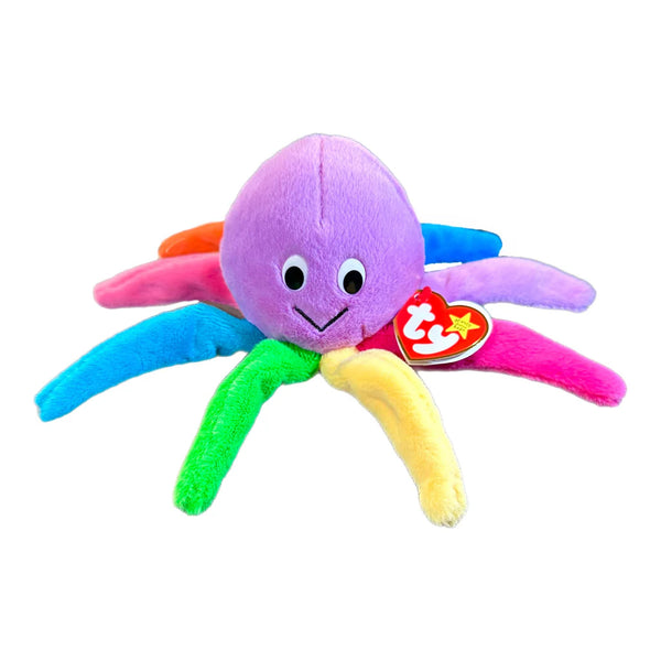 ty ビニーベイビー　タコ　Blinky Blinky - Colorful Octopus – Stage Stop Candy