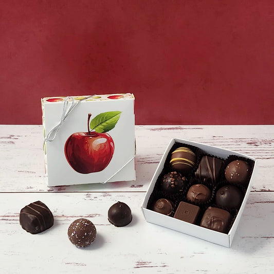Bold Apple Themed Box with Popular Assortment
