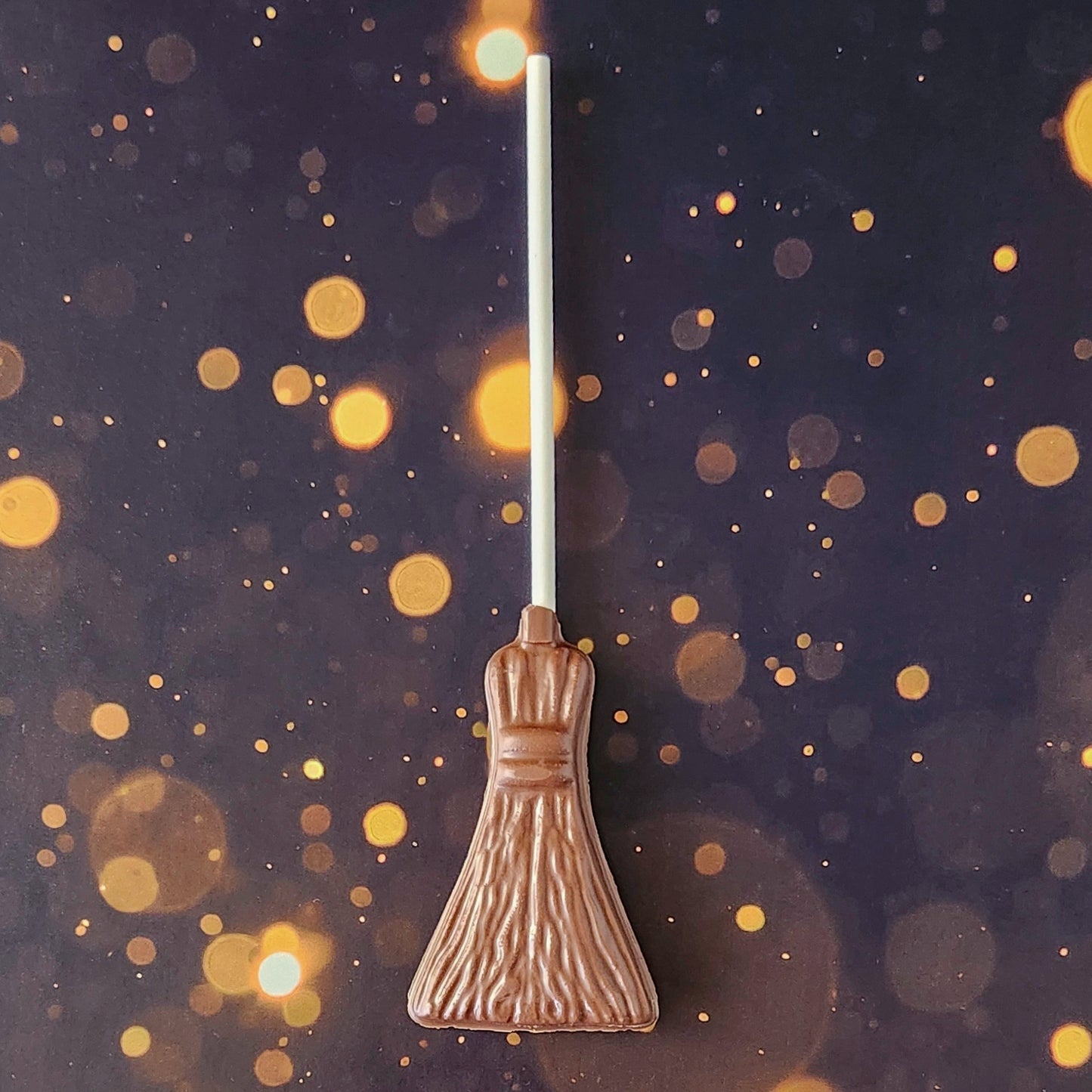 Chocolate Broomstick Lollipop