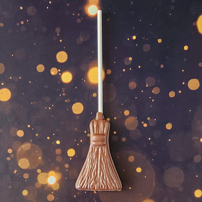 Chocolate Broomstick Lollipop