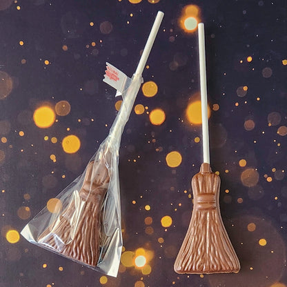 Chocolate Broomstick Lollipop