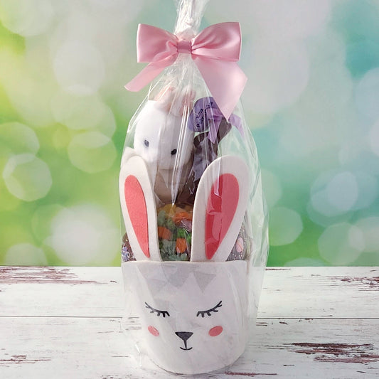 Bunny Hop Easter Candy Basket