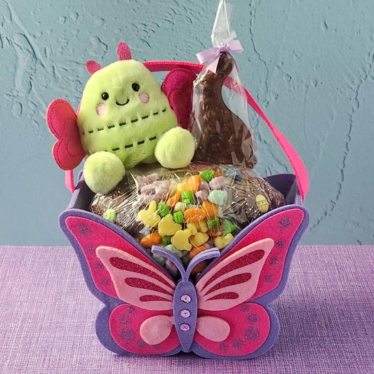 Butterfly Garden Easter Candy Basket
