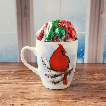 Cardinal on Winter Branch Gift Mug