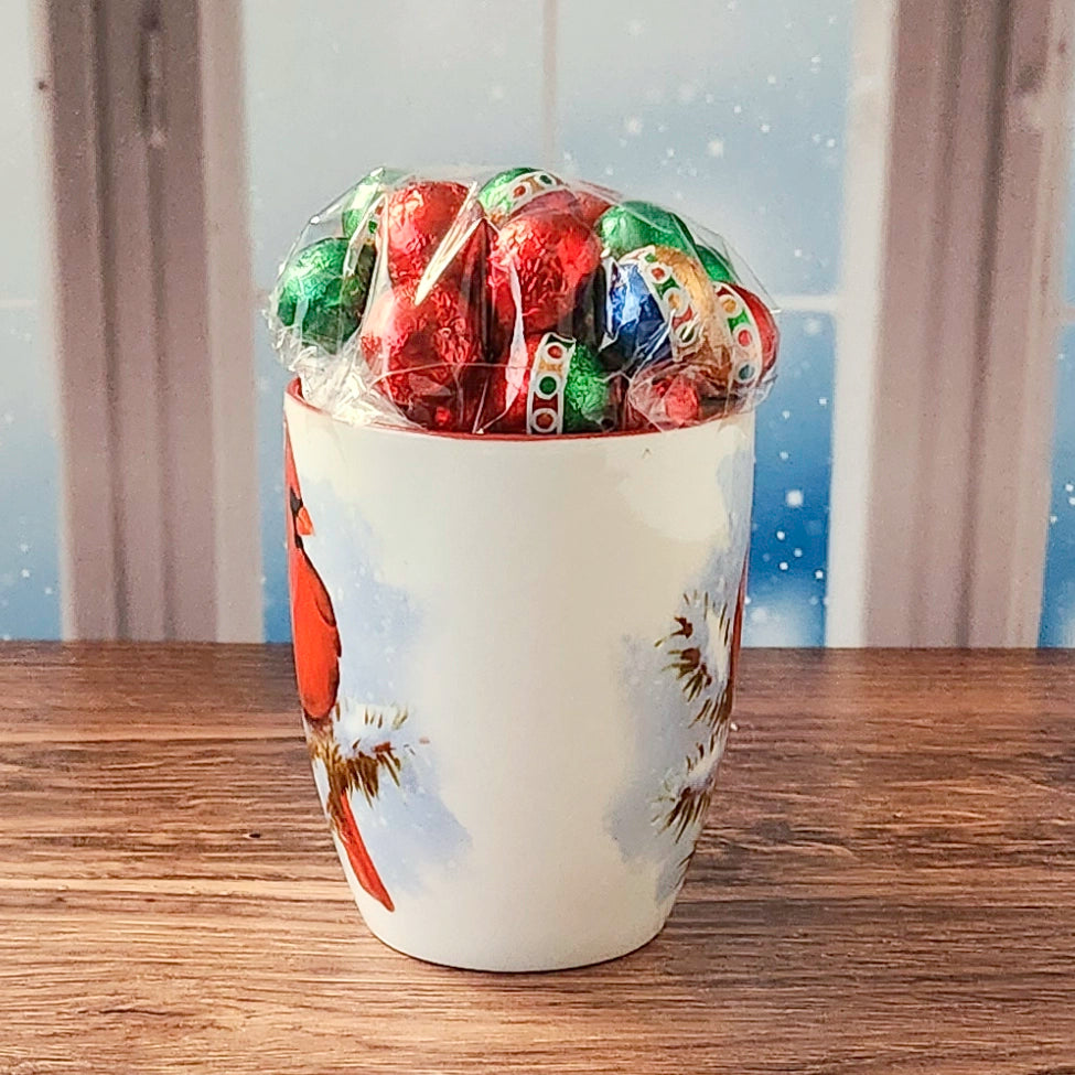 Cardinal on Winter Branch Gift Mug