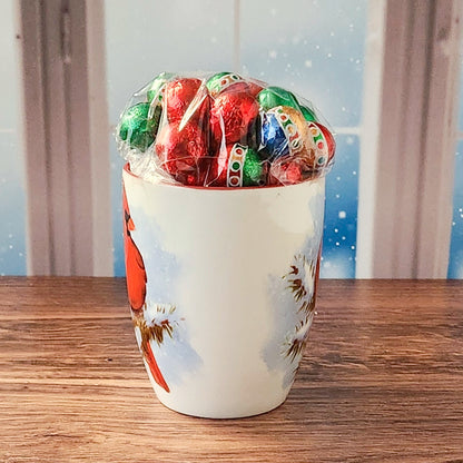 Cardinal on Winter Branch Gift Mug