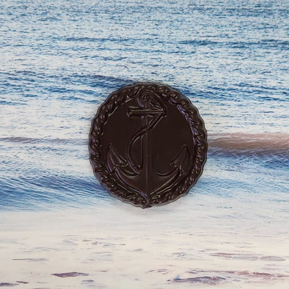Chocolate Anchor Favor Round