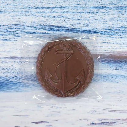 Chocolate Anchor Favor Round