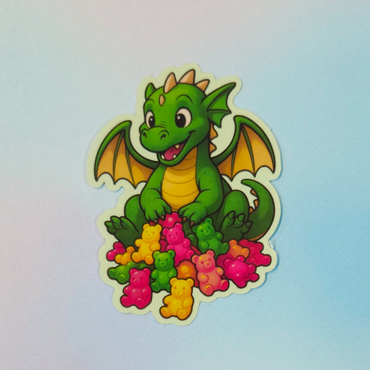 Chompagon dragon sticker