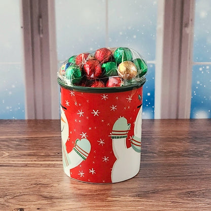 Snowman Christmas Gift Mug with Chocolates