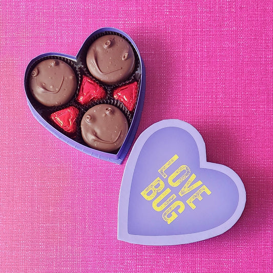 Candy Gram Cookie Heart Box