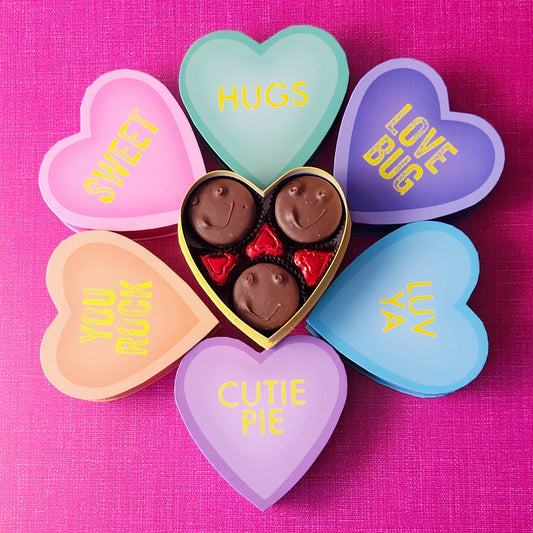 Candy Gram Cookie Heart Box