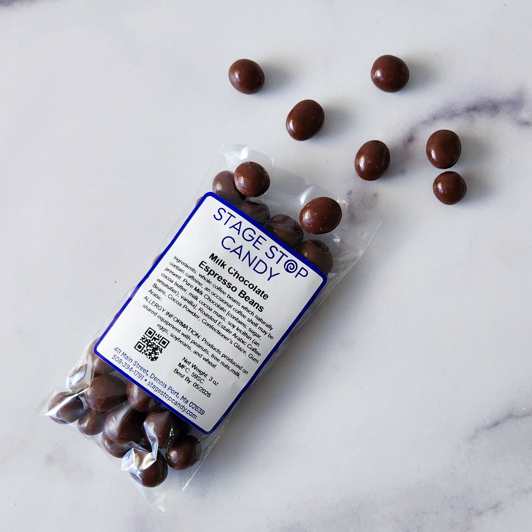 Our Milk Chocolate covered Espresso Beans is the prefect gift for any coffee lover!