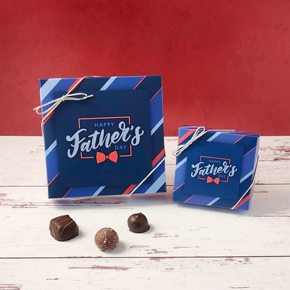Happy Father's Day Stripe Themed Box with Popular Assortment