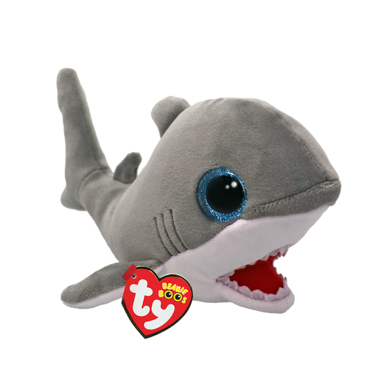 Finnegan - Grey Shark- Beanie Boos